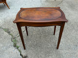 Kittinger Leather Top End Table Buffalo NY  - thumbnail 1 of 4