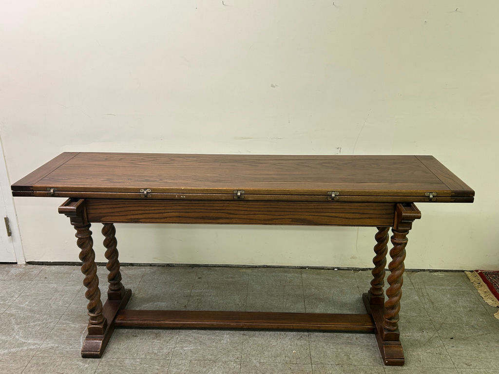 Ethan Allen Folding Console/ Dining Table - image 7 of 7