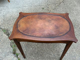 Kittinger Leather Top End Table Buffalo NY - thumbnail 3 of 4
