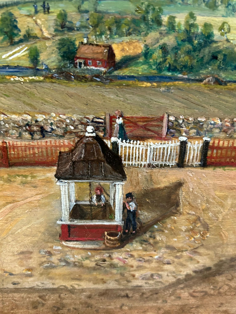 Primitive Oil on Board - image 5 of 6