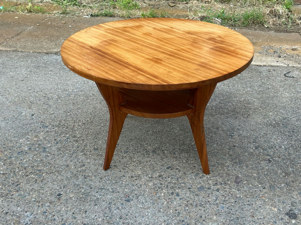 Mid- Century Round Coffee Table - image 1 of 5