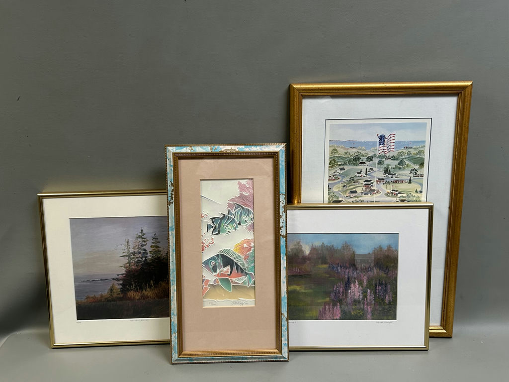 A Group of Signed Artwork  - image 1 of 6