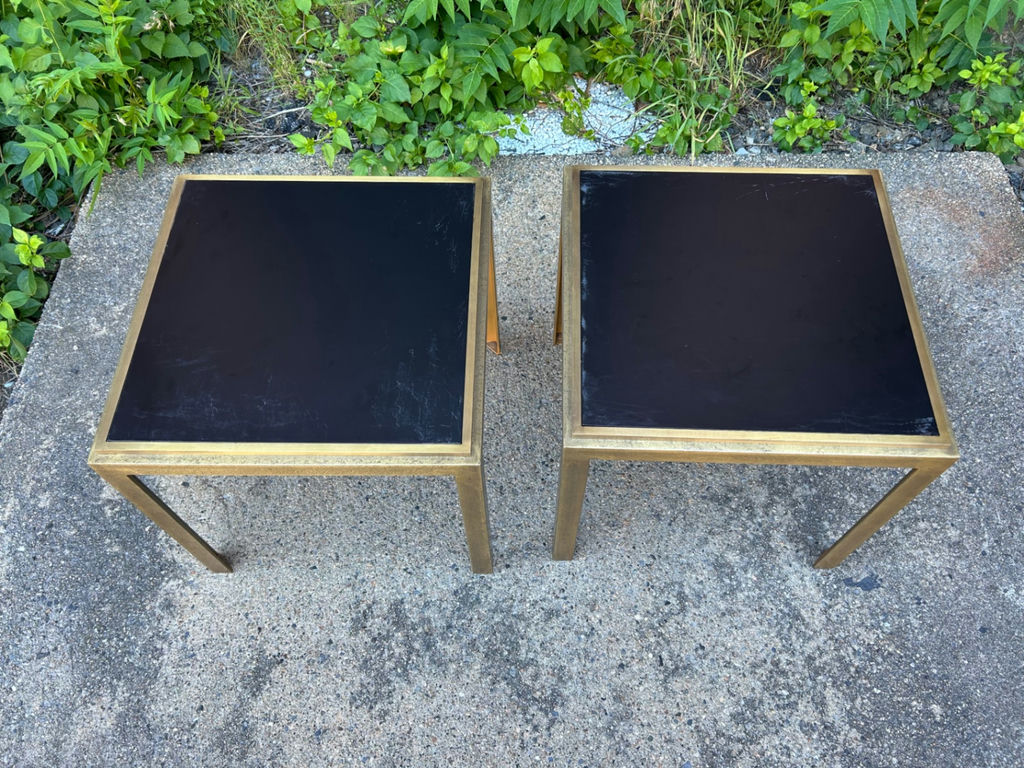 Pair of MCM Metal End Tables - image 2 of 4