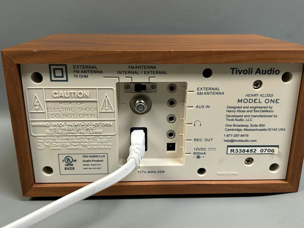 Tivoli Audio Am-Fm Henry Kloss Model One - image 7 of 7