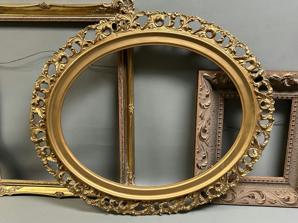 A Group of Ornate Picture Frames  - image 2 of 5