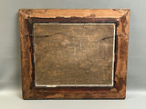 Oil on Board Market Scene - thumbnail 4 of 4