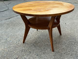 Mid- Century Round Coffee Table - thumbnail 3 of 5