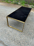 MCM Wooden Top Metal Coffee Table - thumbnail 4 of 4