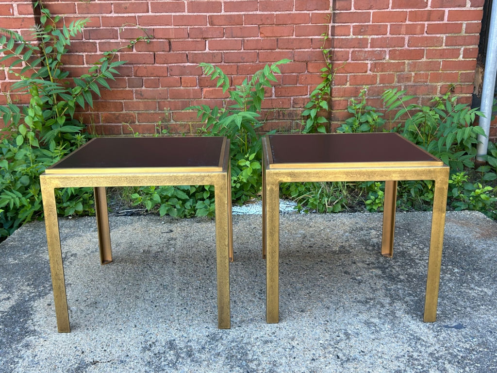 Pair of MCM Metal End Tables - image 1 of 4