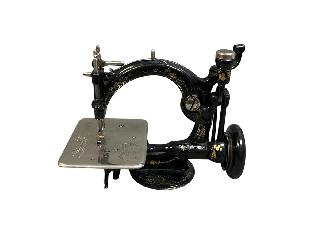 Antique Wilcox & Gibbs Threadle Chain Stitch Sewing Machine - image 1 of 7