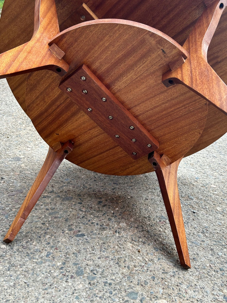 Mid- Century Round Coffee Table  - image 4 of 5