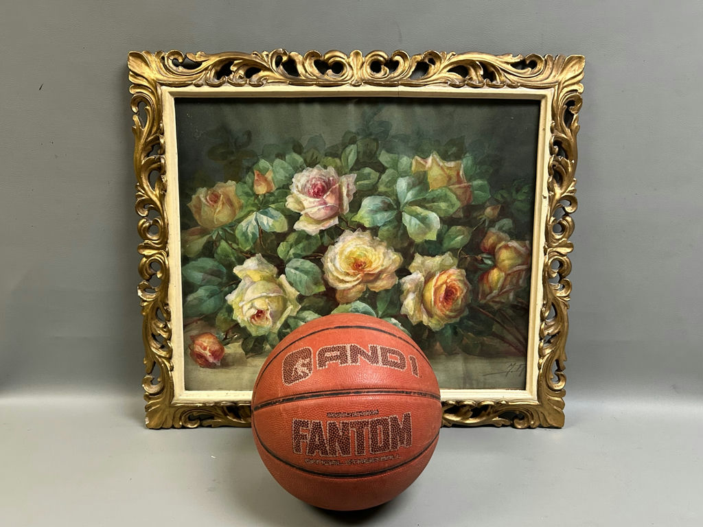 Still Life Watercolor Painting Signed - image 3 of 4
