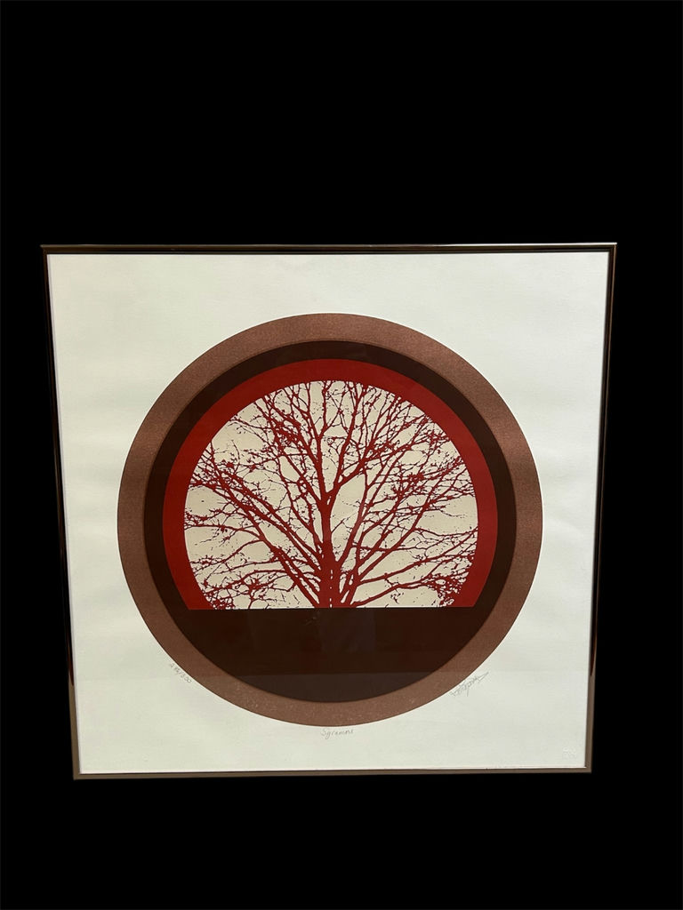 Tree of Life Lithograph Signed  - image 1 of 4
