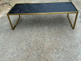 MCM Wooden Top Metal Coffee Table  - thumbnail 5 of 5
