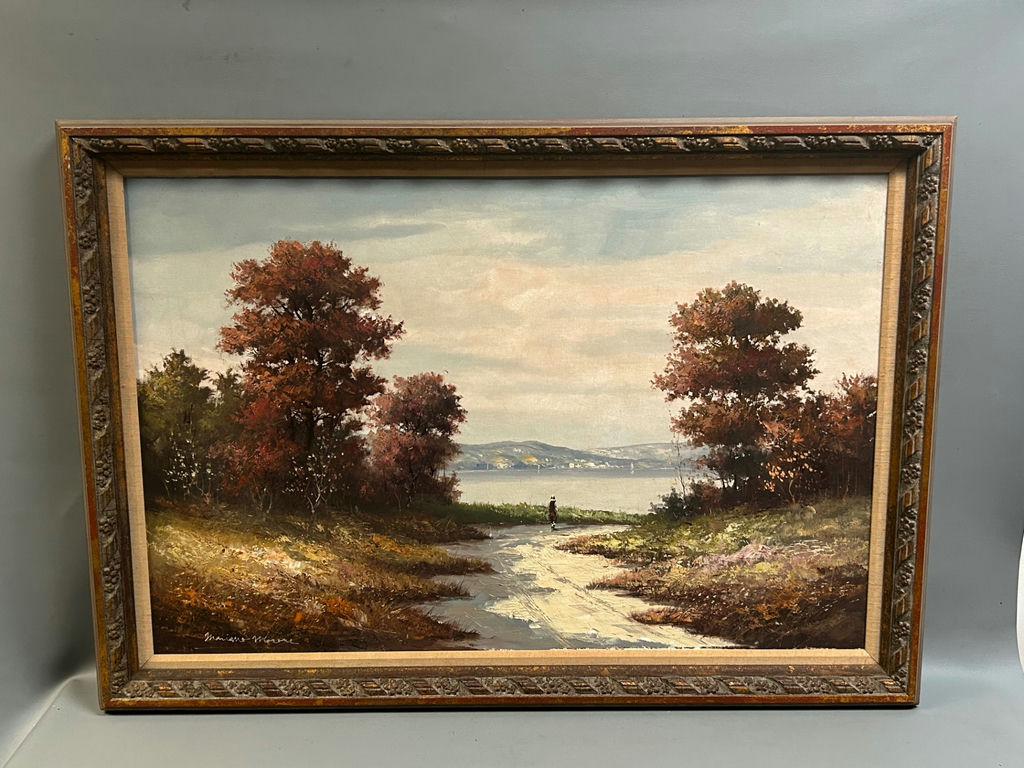 Large Landscape Oil on Canvas - image 1 of 4