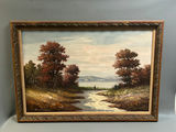 Large Landscape Oil on Canvas  - thumbnail 1 of 4