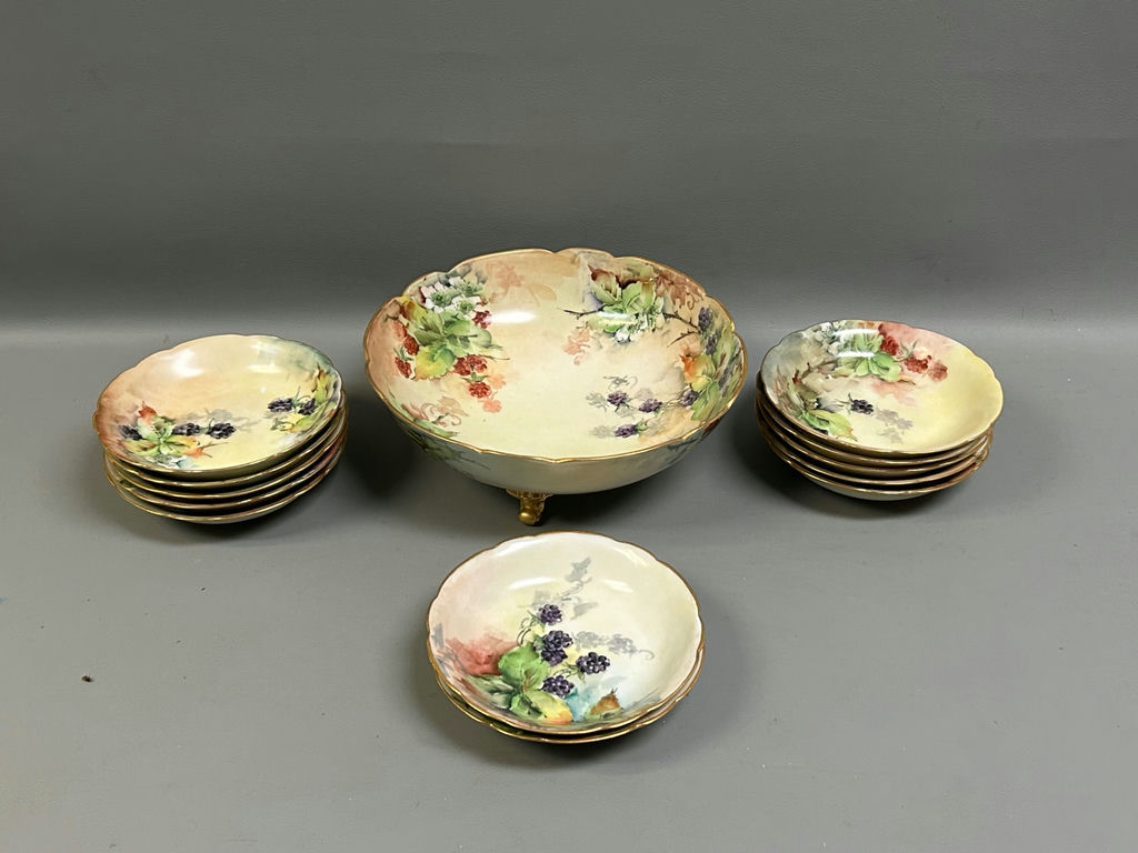 Antique T&V Limoges Bowls Signed  - image 2 of 5