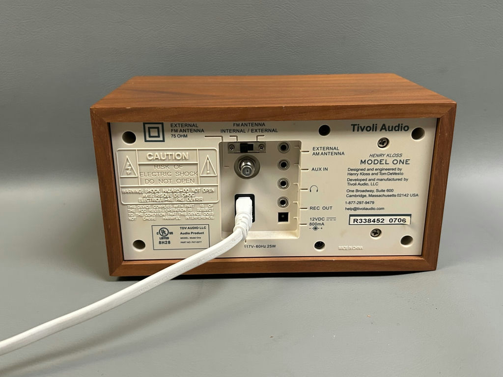 Tivoli Audio Am-Fm Henry Kloss Model One - image 6 of 7