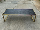 MCM Wooden Top Metal Coffee Table - thumbnail 1 of 5