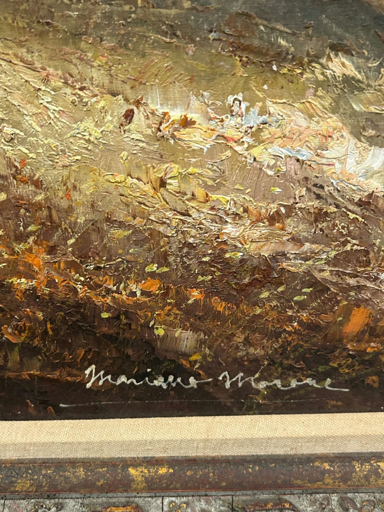 Large Landscape Oil on Canvas - image 3 of 4