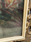 Still Life Watercolor Painting Signed - thumbnail 2 of 4