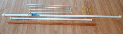 Closet and curtain rods - Image 1 of 3