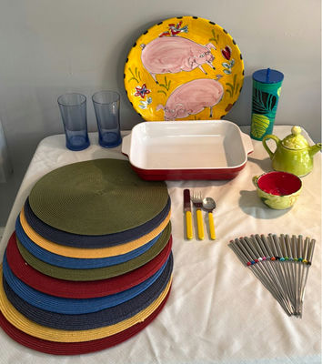 Assorted kitchenware and dining items - Image 1 of 7
