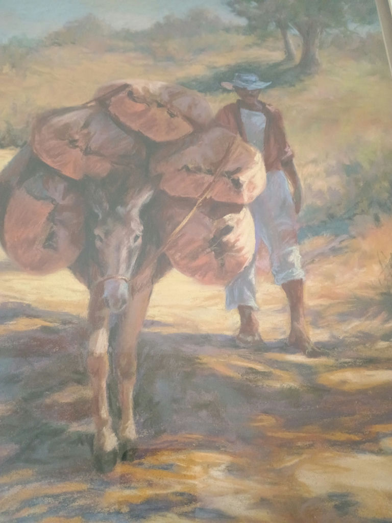 Original pastel framed art, Ekstrom - image 2 of 5