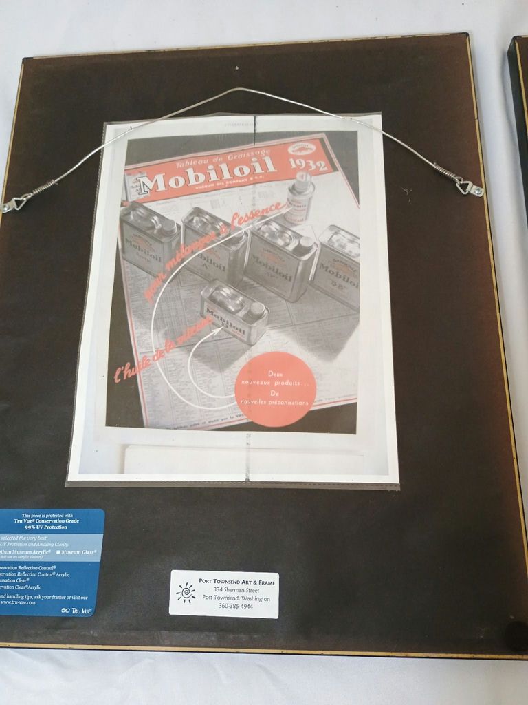Framed vintage advertising posters - image 5 of 5
