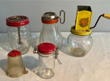 Vintage kitchen tools, jars, and mail holder - thumbnail 4 of 5