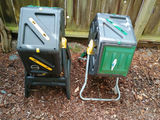 Two rotating compost bins - thumbnail 1 of 4