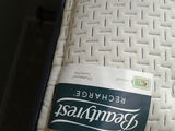 Twin sized beautyrest mattress, box spring, frame and bedding - thumbnail 5 of 7