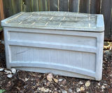 Stacking brick water storage system, a tarp, storage bin and more. - thumbnail 1 of 8