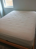 Queen bed, platform frame - thumbnail 6 of 9
