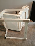 White upholstered lounge chair with cushions, IKEA - thumbnail 3 of 4