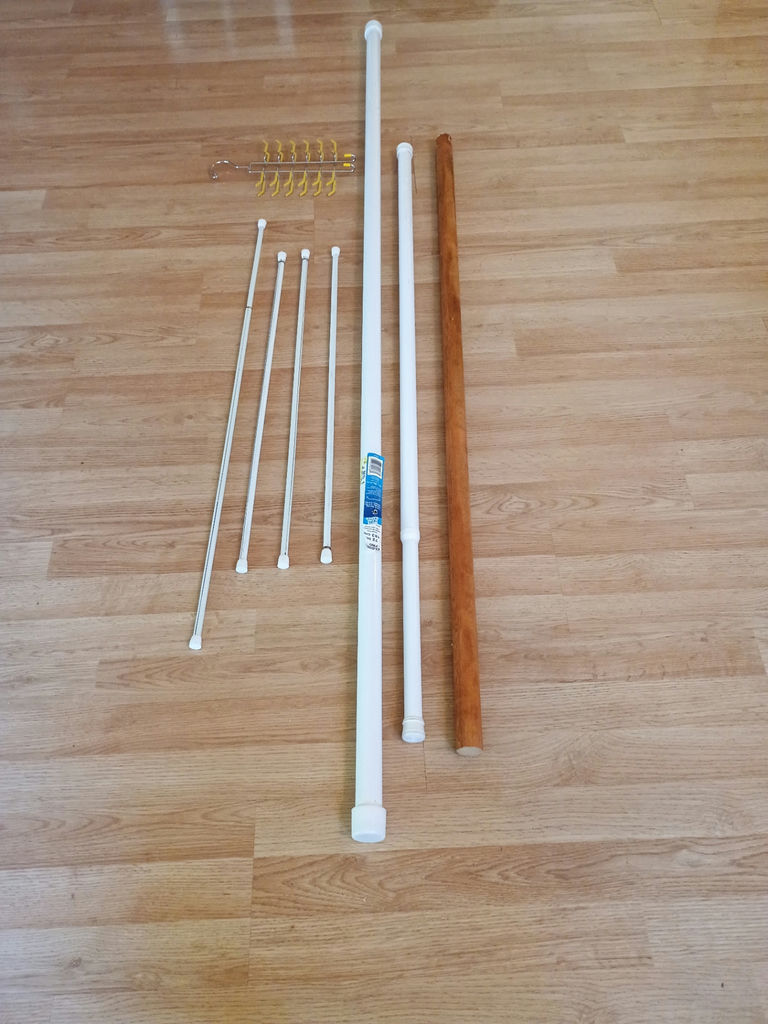 Closet and curtain rods - image 2 of 3