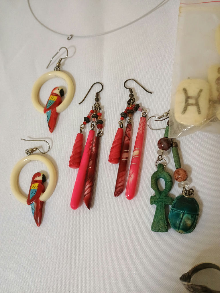 Assorted Jewelry Collection: Beaded Necklaces, Pendants and Earrings - image 2 of 6
