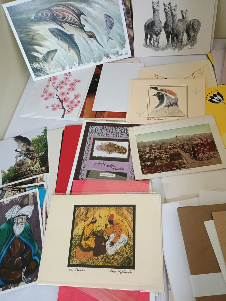Assorted greeting cards and art prints - image 5 of 7