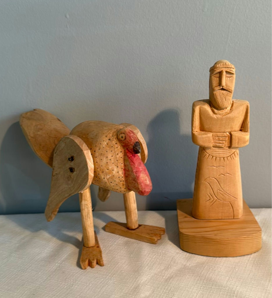 Assorted Folk-Art and Decorative Objects - image 2 of 3