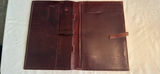 Vintage leather suitcase with document case - thumbnail 3 of 7