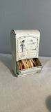Vintage marble pestle and mortar, brass hands candle holder, match dispenser, and cracker packaging - thumbnail 2 of 9