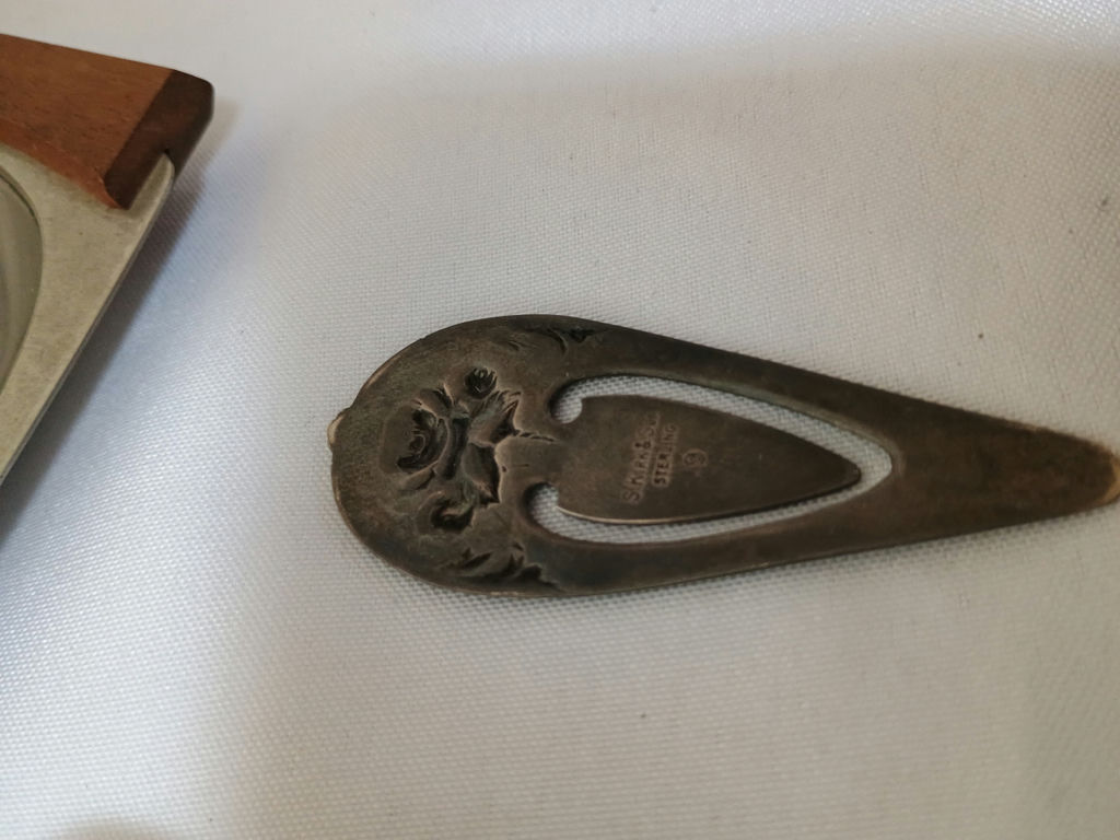 Vintage dishes, pewter, sterling, plated - image 8 of 13