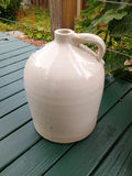 White ceramic jug and blue ceramic crock - thumbnail 3 of 6