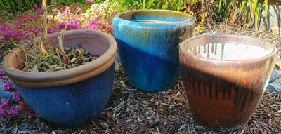3 large Ceramic pots - Image 1 of 4