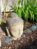 Concrete Buddha head - thumbnail 2 of 3