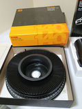 Kodak slide projector, carousel trays and projection lens - thumbnail 4 of 4