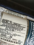 Twin sized beautyrest mattress, box spring, frame and bedding - thumbnail 6 of 7