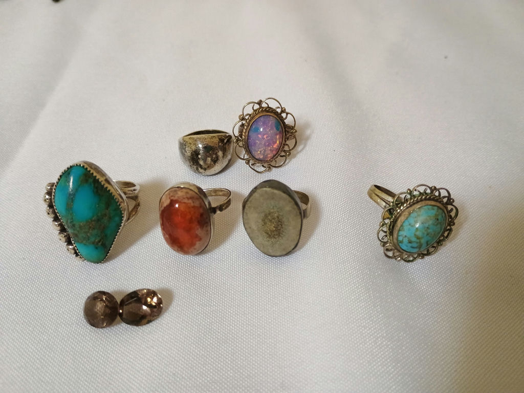 Assortment of rings, Sterling - image 1 of 6
