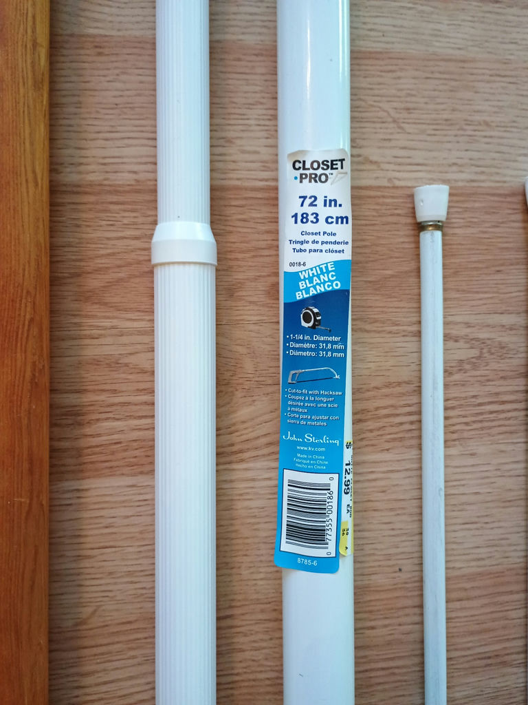 Closet and curtain rods - image 3 of 3