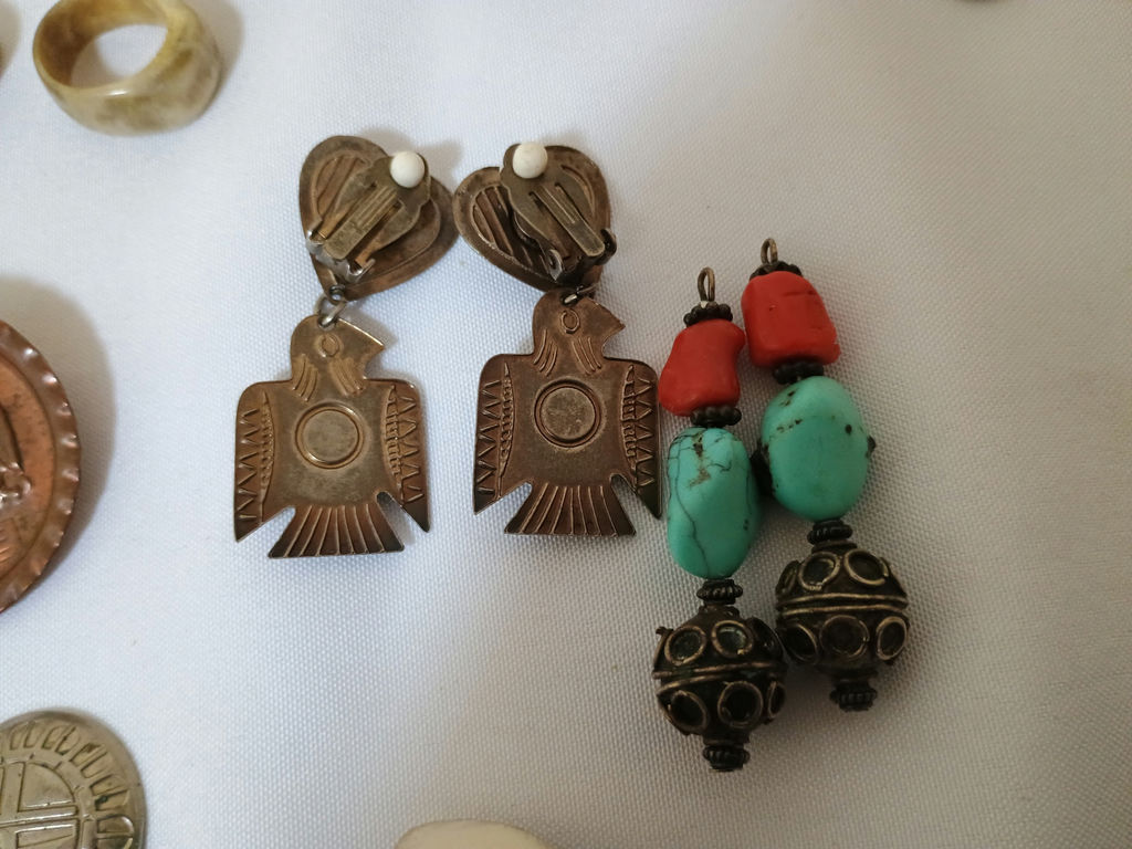 Jewelry, bone, copper, Southwest - image 7 of 8